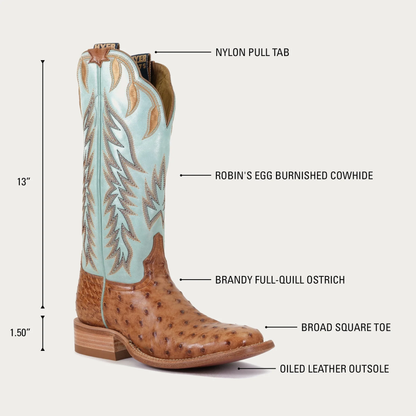 13" HARPER TAN BOOT 7.0 B