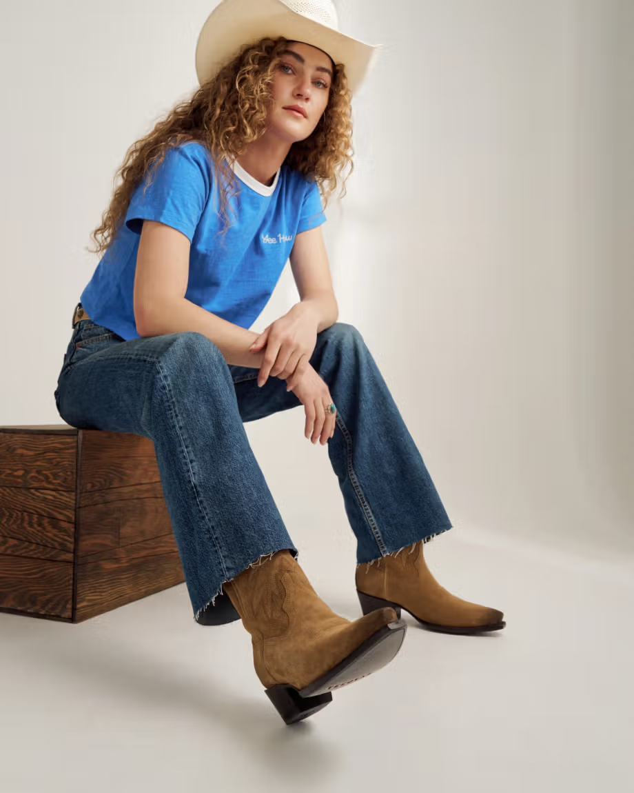 SADIE ALMOND SUEDE B